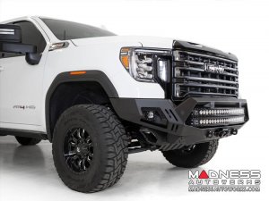 GMC Sierra 2500 Bomber Front Bumper Fits 2 40" LED Light Bars